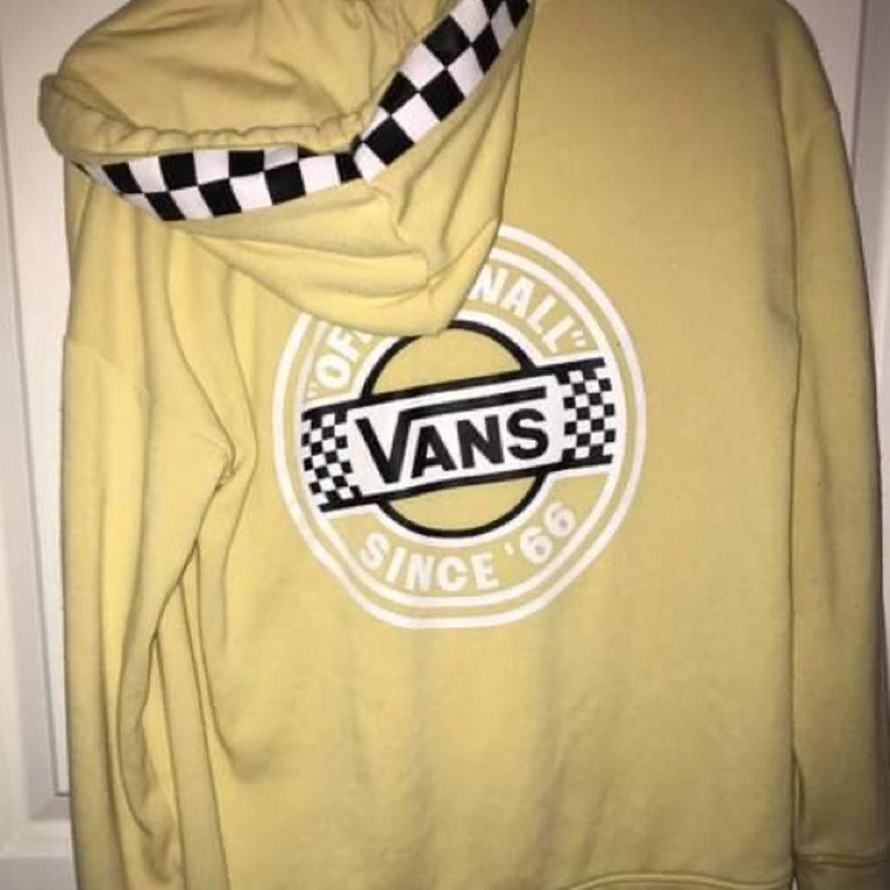 Vans hoodie! 💛